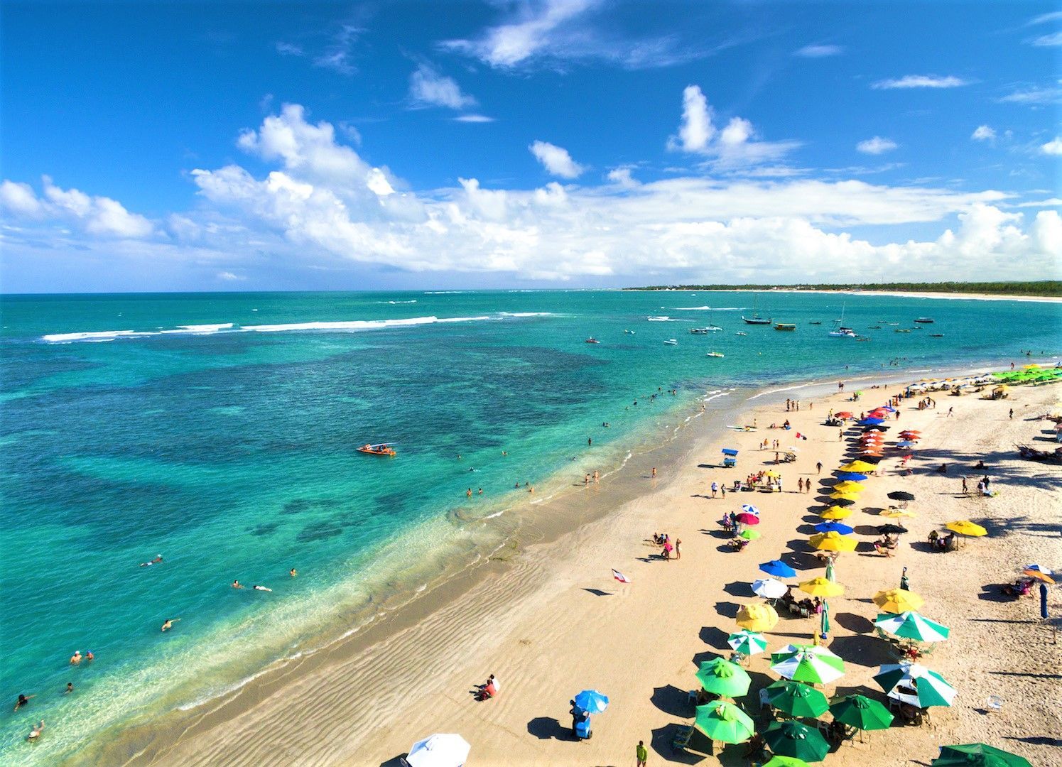 Le Brésil avec ses plages